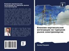 Buchcover von Влияние вертикальной интеграции на турецкие рынки электроэнергии