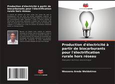 Portada del libro de Production d'électricité à partir de biocarburants pour l'électrification rurale hors réseau