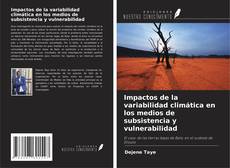 Buchcover von Impactos de la variabilidad climática en los medios de subsistencia y vulnerabilidad