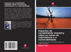 Buchcover von Impactos da variabilidade climática sobre os meios de subsistência e a vulnerabilidade