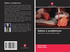 Sábios e académicos: kitap kapağı