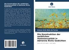 Capa do livro de Die Konstruktion der weiblichen Homosexualität in Adrienne Richs Gedichten 