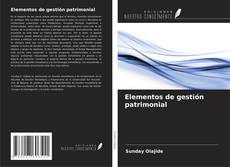 Buchcover von Elementos de gestión patrimonial