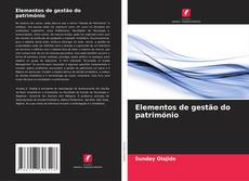 Portada del libro de Elementos de gestão do património