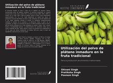 Portada del libro de Utilización del polvo de plátano inmaduro en la fruta tradicional