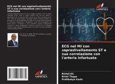 Capa do livro de ECG nel MI con sopraslivellamento ST e sua correlazione con l'arteria infartuata 