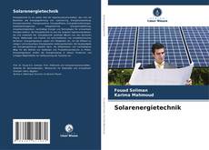 Capa do livro de Solarenergietechnik 