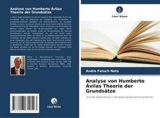 Buchcover von Analyse von Humberto Ávilas Theorie der Grundsätze