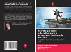 Capa do livro de Estratégia psico-educativa para a prevenção do risco de suicídio 