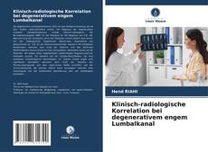 Borítókép a  Klinisch-radiologische Korrelation bei degenerativem engem Lumbalkanal - hoz