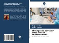 Capa do livro de Chirurgische Korrektur eines offenen Frontzahnbisses 