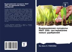 Capa do livro de Выращивание кукурузы IRAT 200: тестирование новых удобрений 