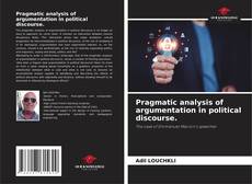 Pragmatic analysis of argumentation in political discourse. kitap kapağı