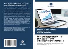 Capa do livro de Forschungsprotokoll in den Sozial- und Geisteswissenschaften-II 