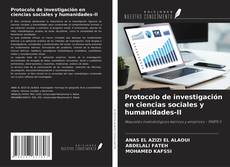 Protocolo de investigación en ciencias sociales y humanidades-II kitap kapağı