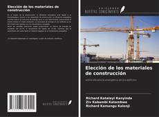 Elección de los materiales de construcción kitap kapağı