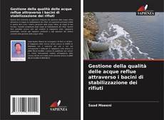 Buchcover von Gestione della qualità delle acque reflue attraverso i bacini di stabilizzazione dei rifiuti