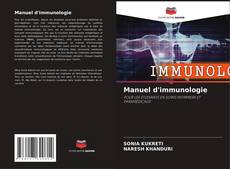 Portada del libro de Manuel d'immunologie