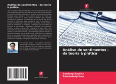 Portada del libro de Análise de sentimentos - da teoria à prática