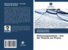 Stimmungsanalyse - Von der Theorie zur Praxis kitap kapağı