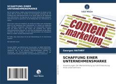 Buchcover von SCHAFFUNG EINER UNTERNEHMENSMARKE