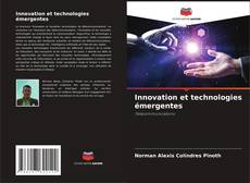Portada del libro de Innovation et technologies émergentes
