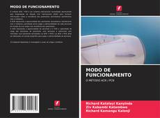 Bookcover of MODO DE FUNCIONAMENTO