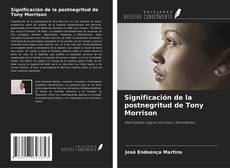 Copertina di Significación de la postnegritud de Tony Morrison