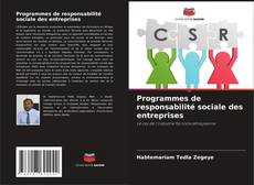 Copertina di Programmes de responsabilité sociale des entreprises