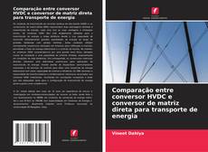 Comparação entre conversor HVDC e conversor de matriz direta para transporte de energia kitap kapağı