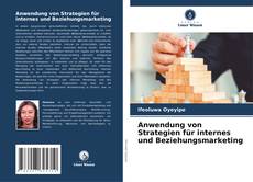 Buchcover von Anwendung von Strategien für internes und Beziehungsmarketing