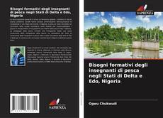 Bookcover of Bisogni formativi degli insegnanti di pesca negli Stati di Delta e Edo, Nigeria