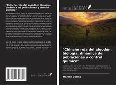 "Chinche roja del algodón: biología, dinámica de poblaciones y control químico" kitap kapağı