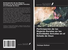 Capa do livro de Participación de las Mujeres Rurales en las Actividades Avícolas en el Estado de Osun 
