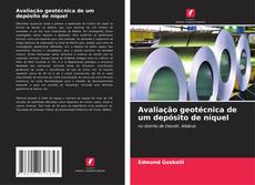 Portada del libro de Avaliação geotécnica de um depósito de níquel