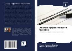 Bookcover of Анализ эффективности бизнеса