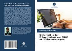 Buchcover von Sicherheit in der Entwurfsphase von SDLC für Webanwendungen