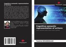 Portada del libro de Cognitive-semantic representation of actions