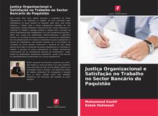 Capa do livro de Justiça Organizacional e Satisfação no Trabalho no Sector Bancário do Paquistão 