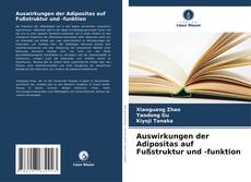 Bookcover of Auswirkungen der Adipositas auf Fußstruktur und -funktion