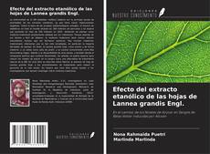 Capa do livro de Efecto del extracto etanólico de las hojas de Lannea grandis Engl. 