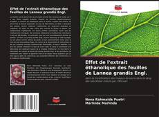 Couverture de Effet de l'extrait éthanolique des feuilles de Lannea grandis Engl.