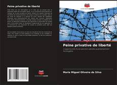 Peine privative de liberté kitap kapağı
