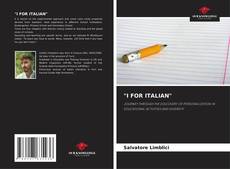 "I FOR ITALIAN" kitap kapağı