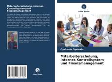 Mitarbeiterschulung, internes Kontrollsystem und Finanzmanagement kitap kapağı