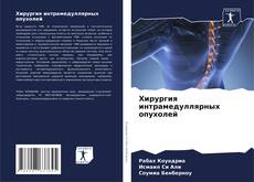 Capa do livro de Хирургия интрамедуллярных опухолей 