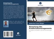 Bookcover of Bewertung des Kreditrisikomanagements