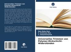 Bookcover of Universelles Trimmen von Polymer-Dickschicht-Widerständen