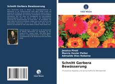 Bookcover of Schnitt Gerbera Bewässerung