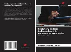 Обложка Statutory auditor independence in commercial companies
